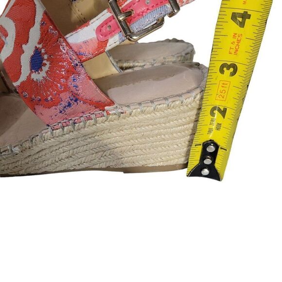 Alex Marie Floral Women's Wedge Sandals (Size 7.5M) - Picture 10 of 12